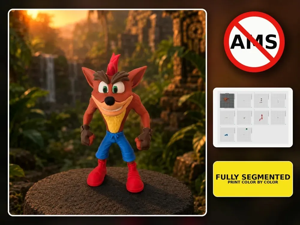Crash Bandicoot 16cm