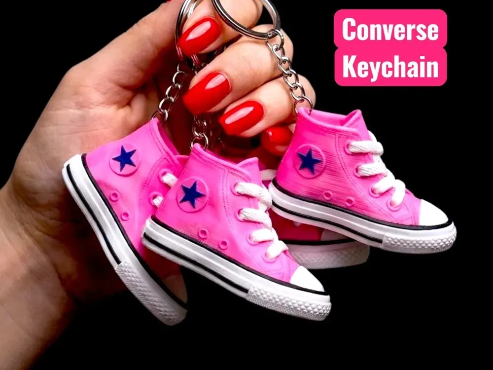 Converse Keychain
