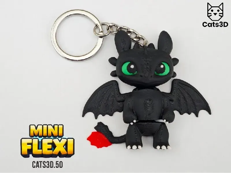 Cats 3D Studio - Toothless - MakerWorld