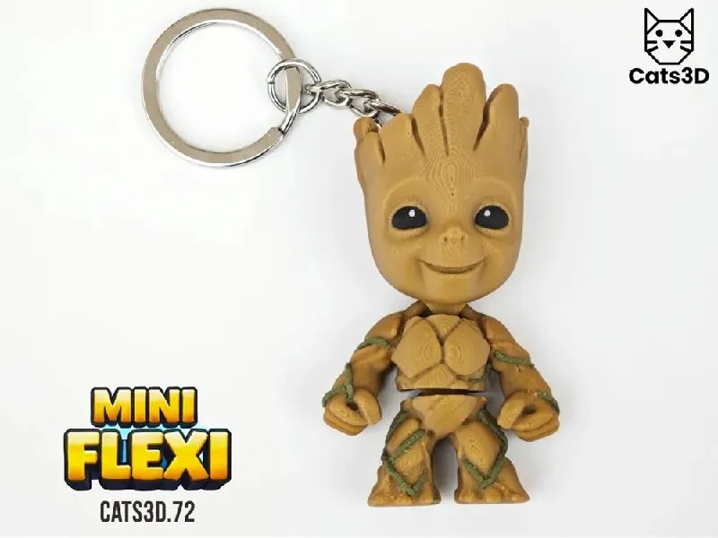 Cats 3D Studio - Groot - MakerWorld