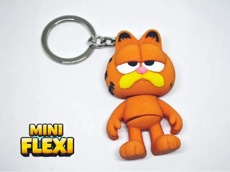 Cats 3D Studio - Flexi Garfield - MakerWorld