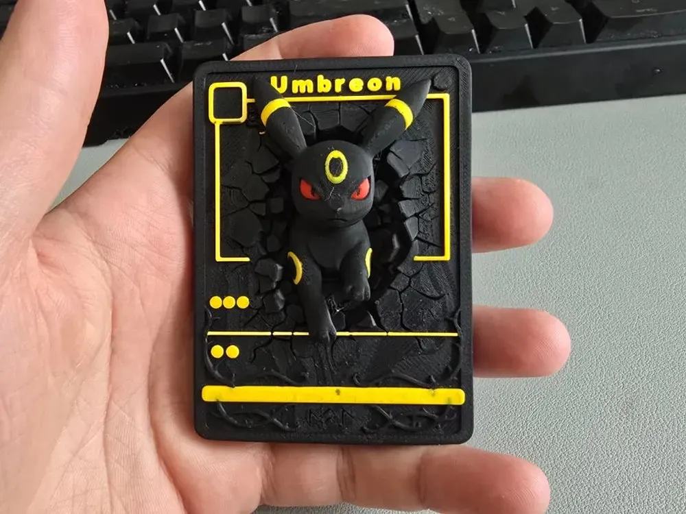 CartãO TCG Umbreon 3D