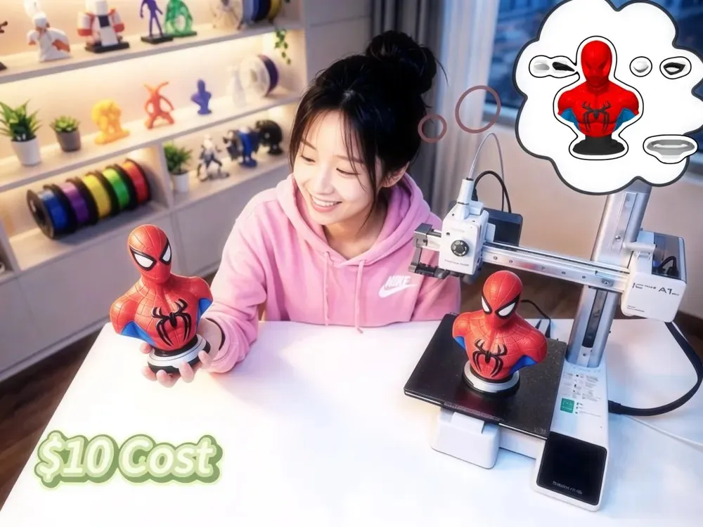 Busto Spider Man 15cm