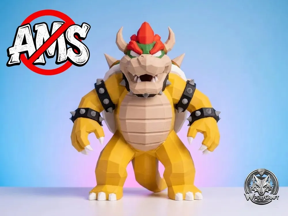 Bowser Low Poly