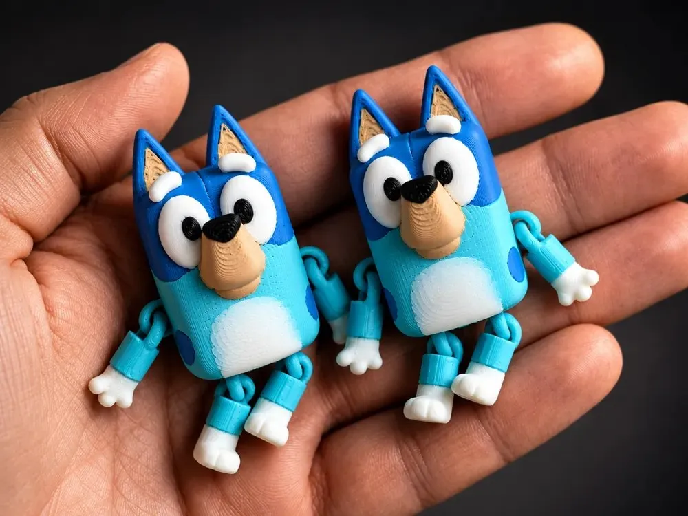 Bluey Keychain