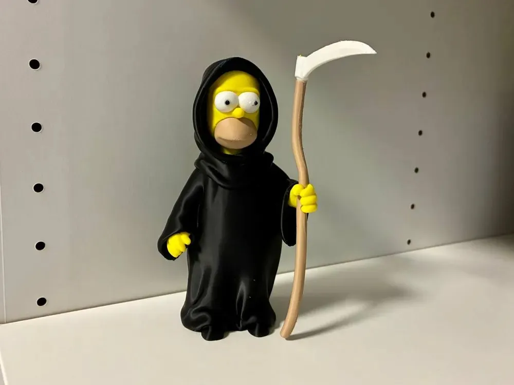 Homer Simpson, Angel Of Death
