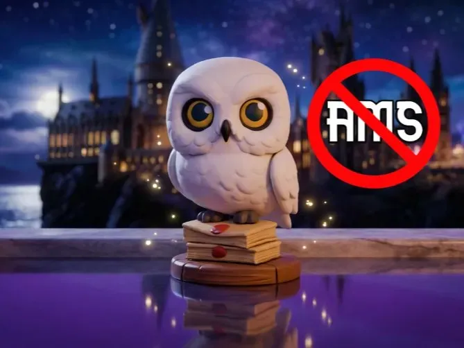 Hedwig Owl Statue No AMS Required
