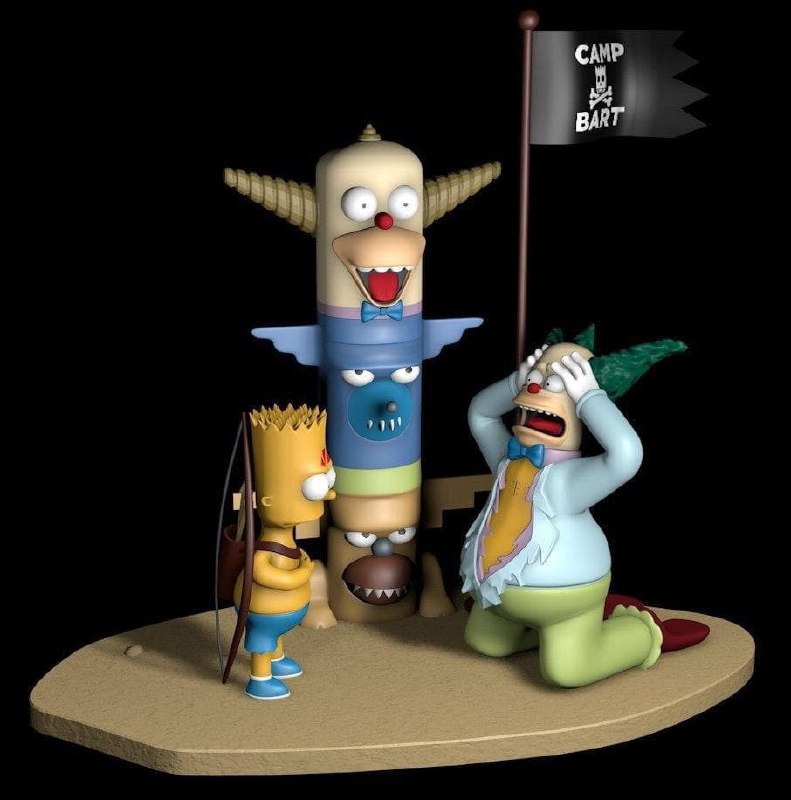 Pack - Simpson Keychain