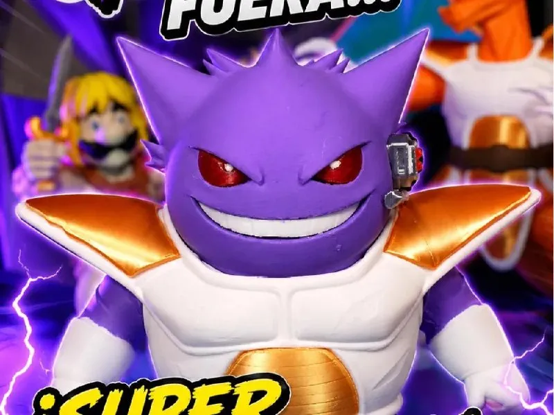 Gengar Super Saiyajin 20cm