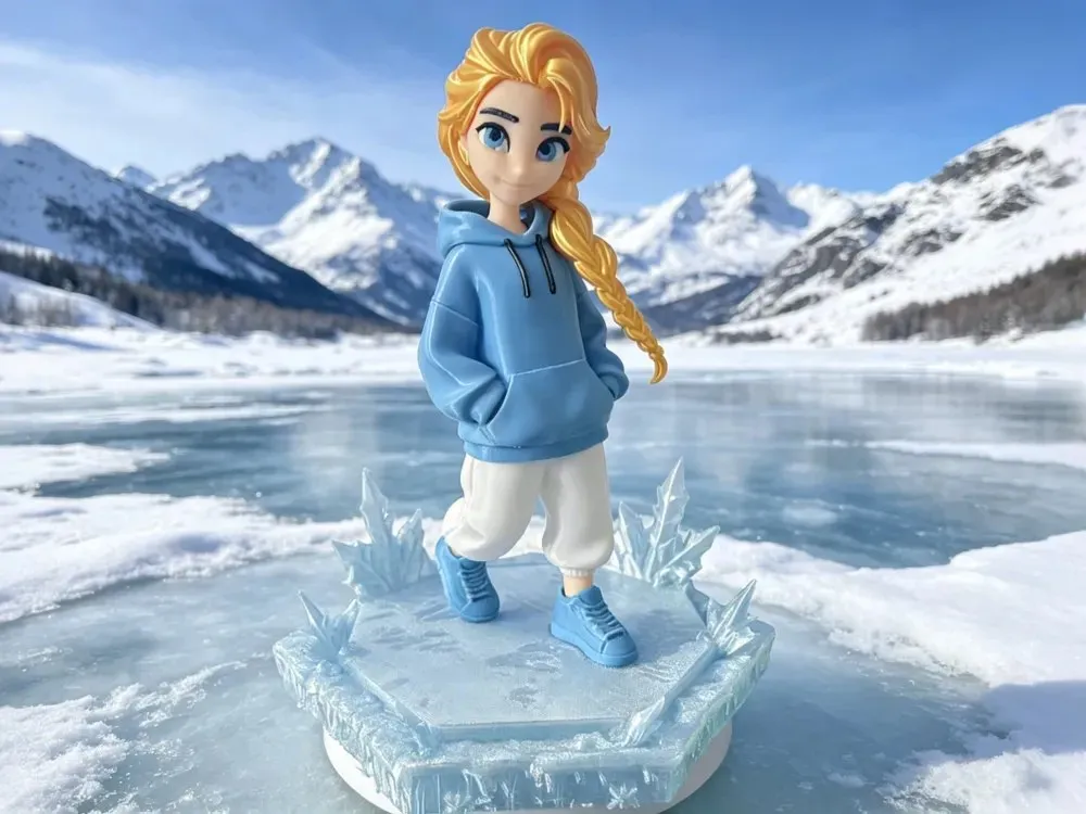 Frozen - Elsa Roupa Esportiva Casual