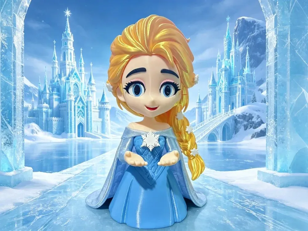 Frozen - Elsa Chibi - 15 Cm
