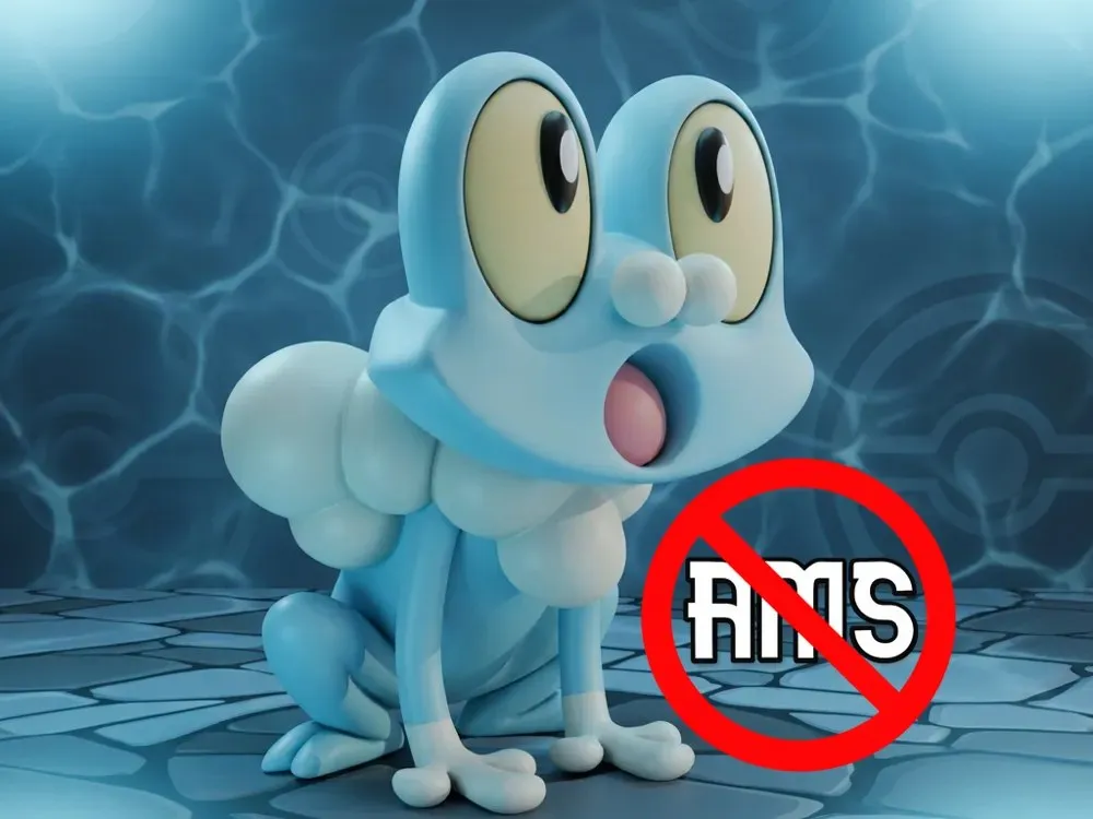 Froakie – No AMS Color Version