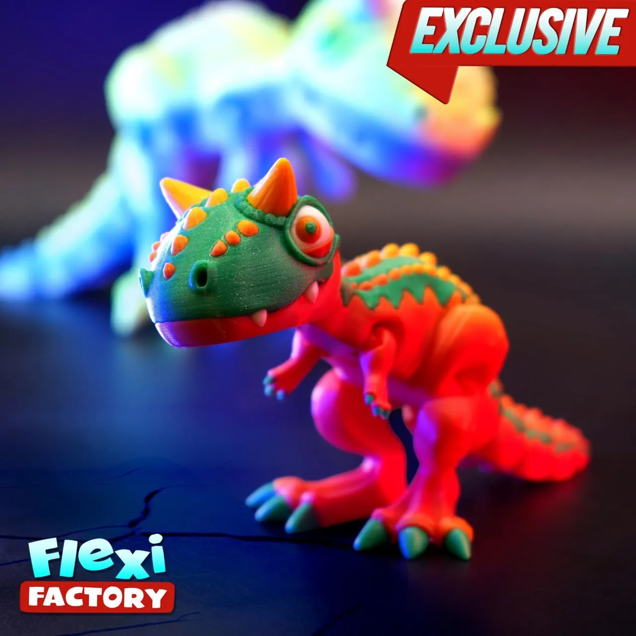 Exclusive Flexi Factory Carnotaurus Update
