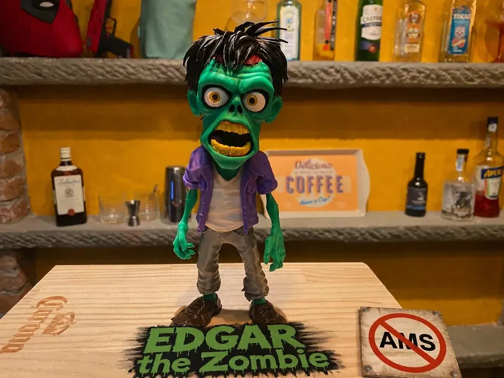 Edgar The Zombie Cervello