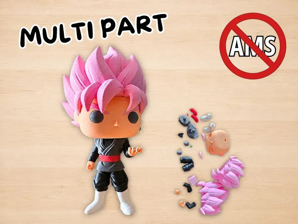 Dragon Ball - Goku Black Rose Funko 28cm