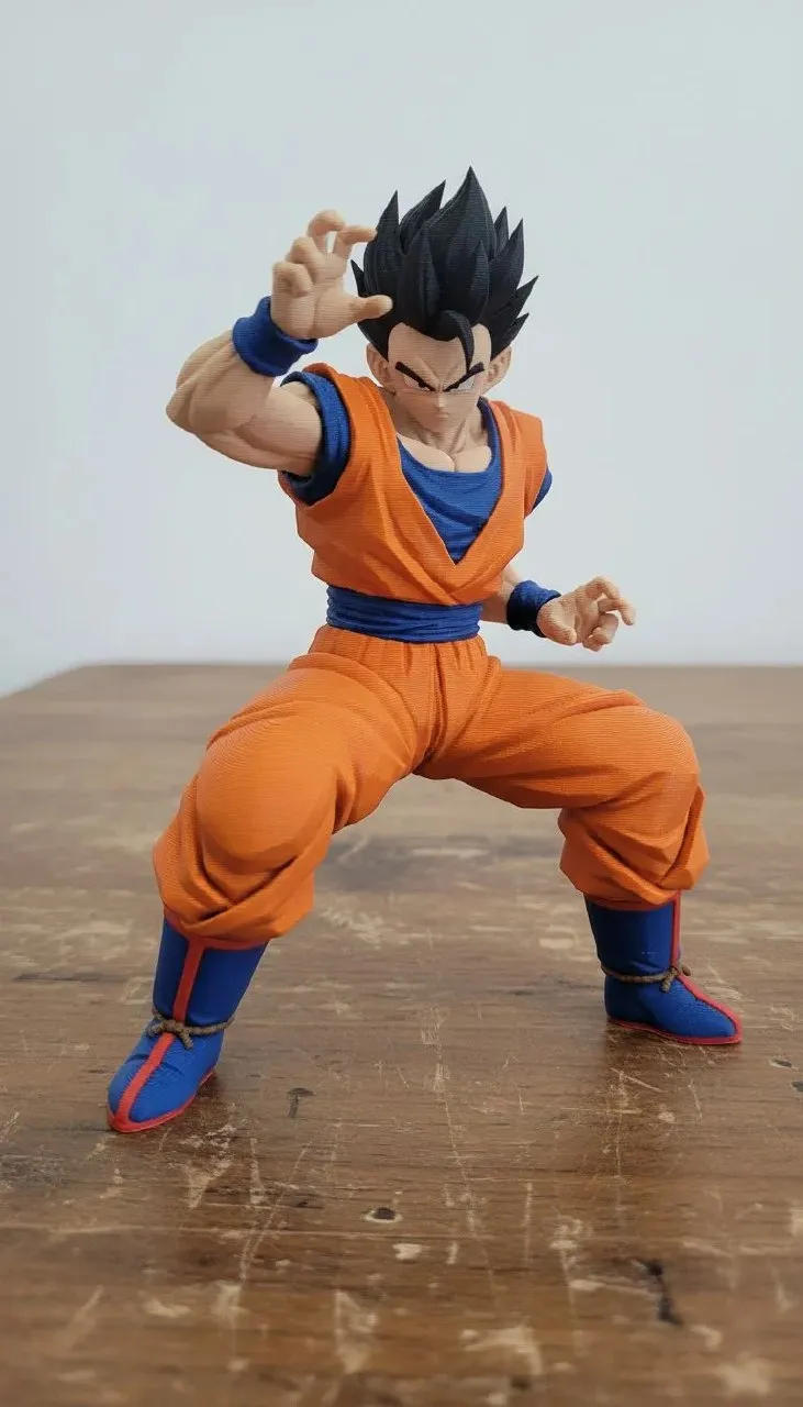 Dragon Ball - Gohan Pose De Batalha