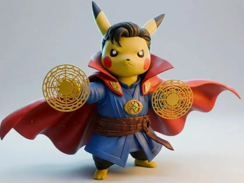 Dr Strange - Pikachu 13cm