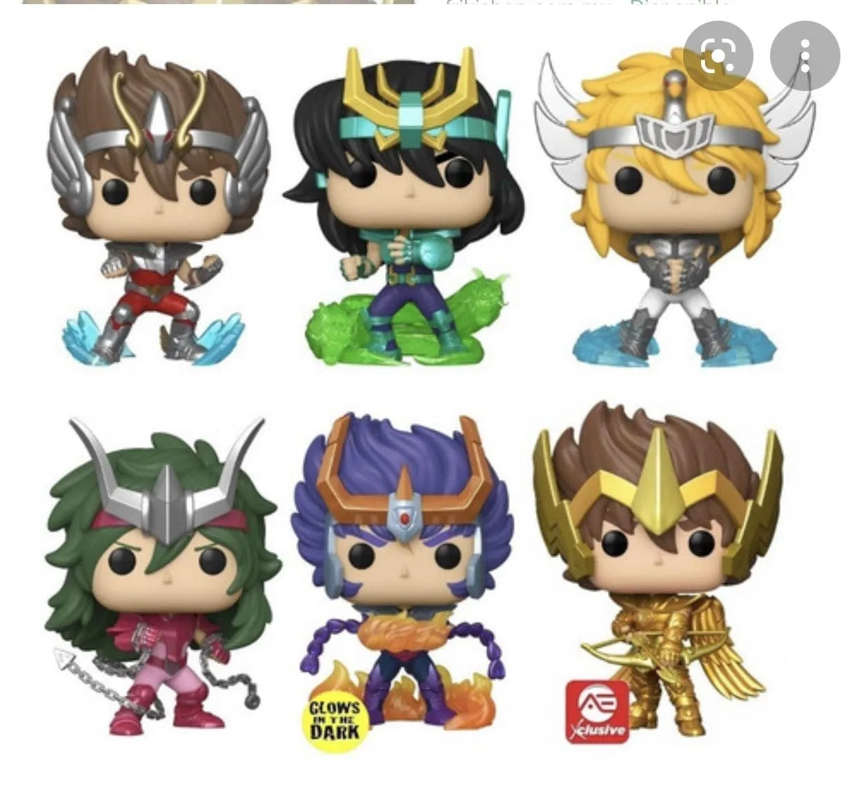0355 - Cavaleiros Funko - CDZ - Cavaleiros Do ZodíAco