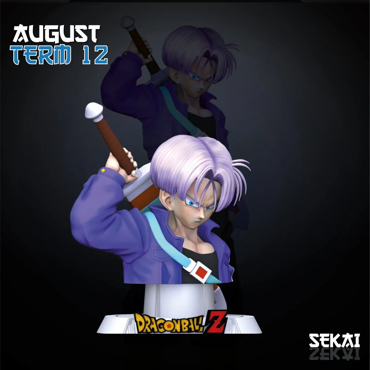 Trunks Sculpture - Sekai 3D Models - 17 5 Cm - 13 Parts