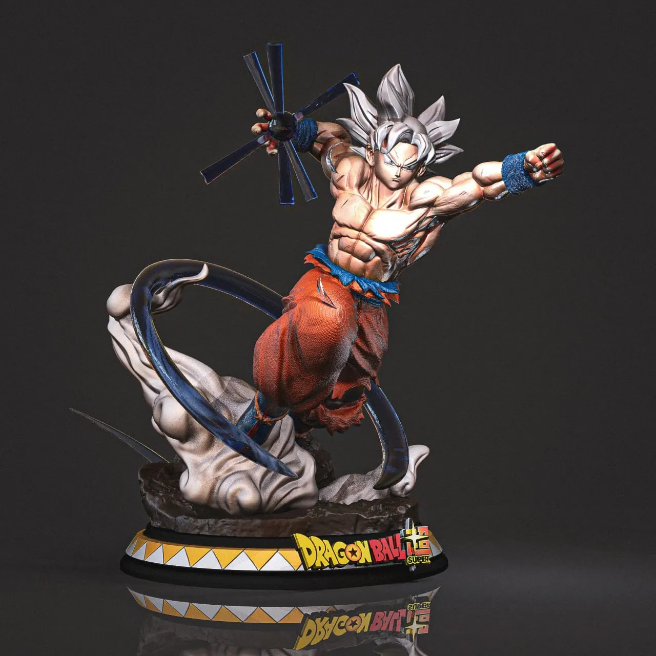 Goku Ultra Instinc T Me MOXOMOR Aka