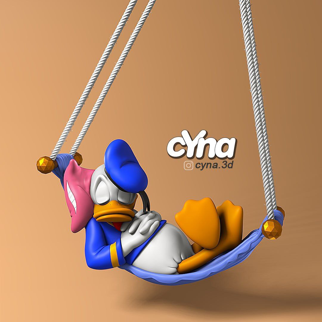 6415 - Sleeping Donald Duck