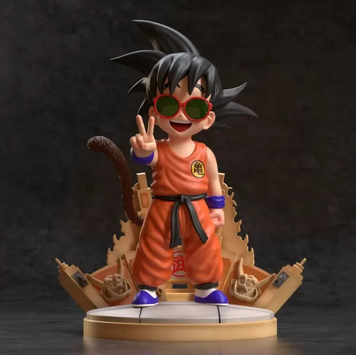 Goku With Master Roshis Glasses