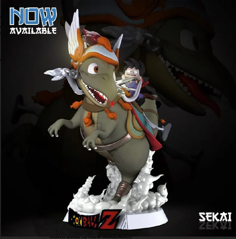 5796 - Goku & Dinosaur - Dragon Ball UNSUPP