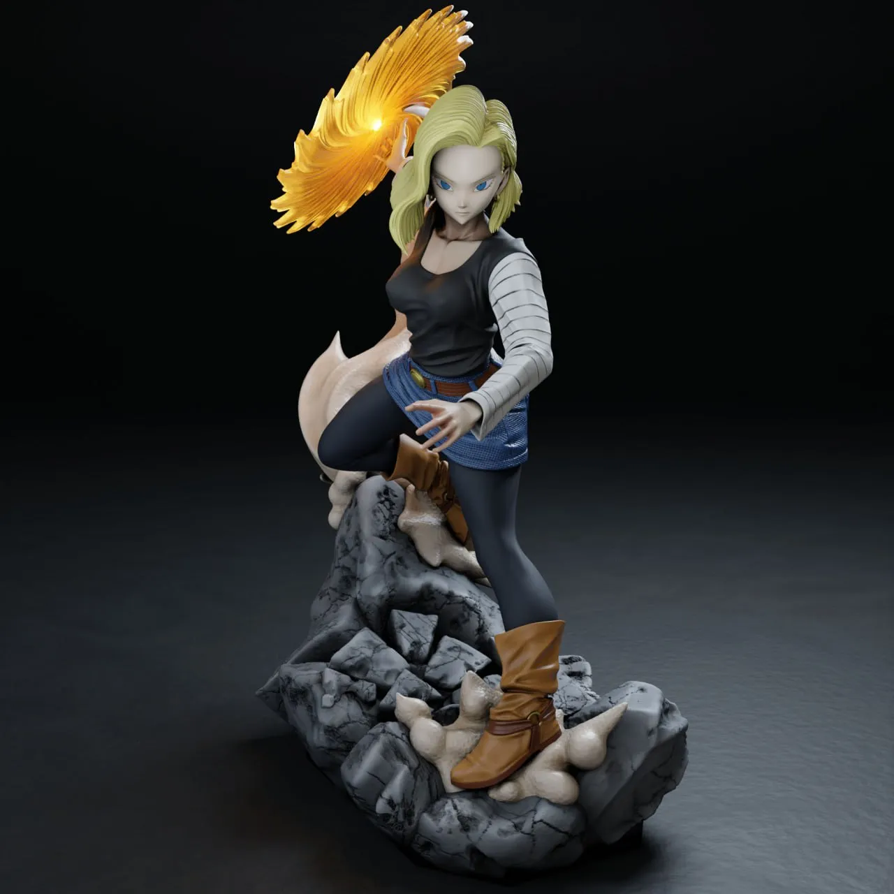 2024-10 Android 18- Dragon Ball Insfw