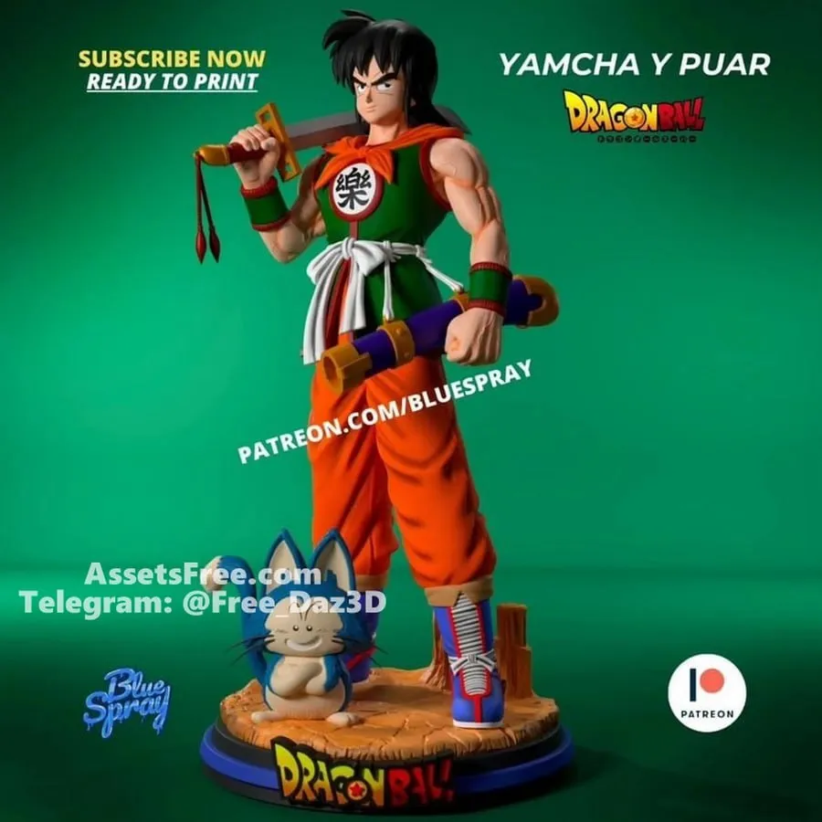 Yamcha & Puar Presupported