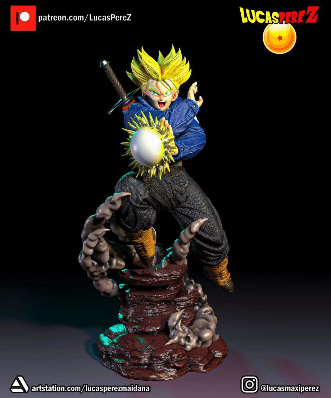 TRUNKS FIGURA Y BUSTO 1-6