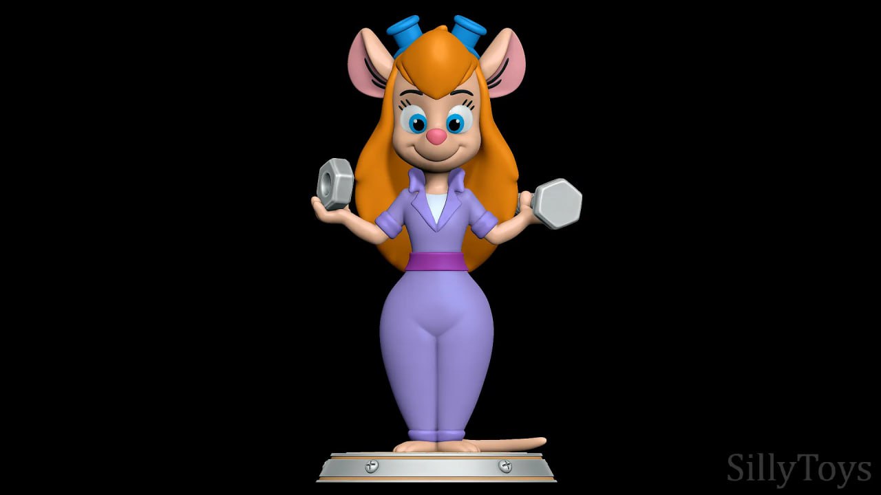 Gadget Hackwrench Chip And Dale (R) - SillyToys