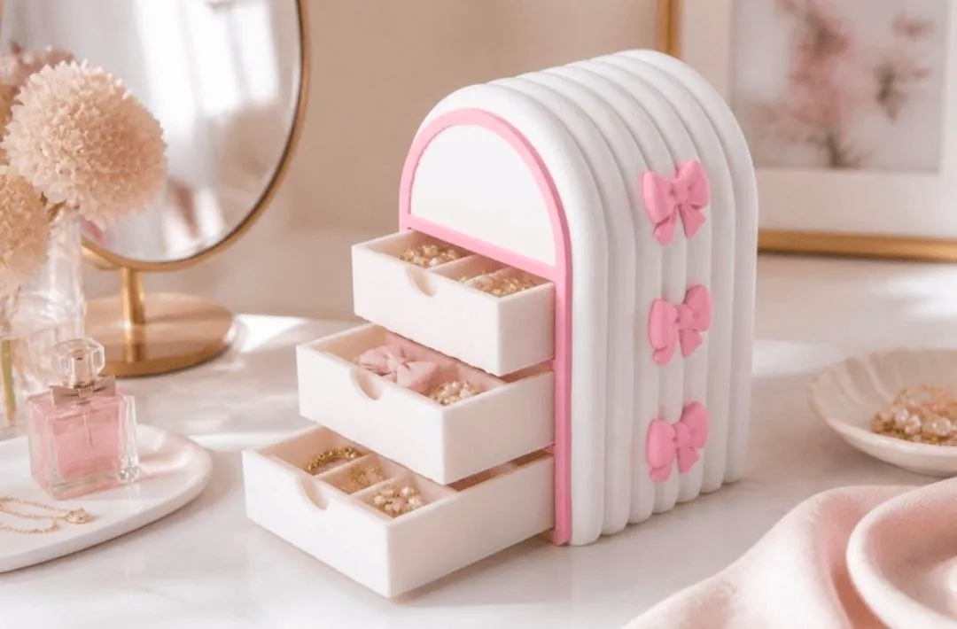 Cute Jewelry Box Organizer With Drawers