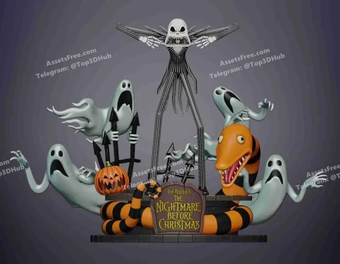 JACK SKELLINGTON - THE NIGHTMARE BEFORE CHRISTMAS
