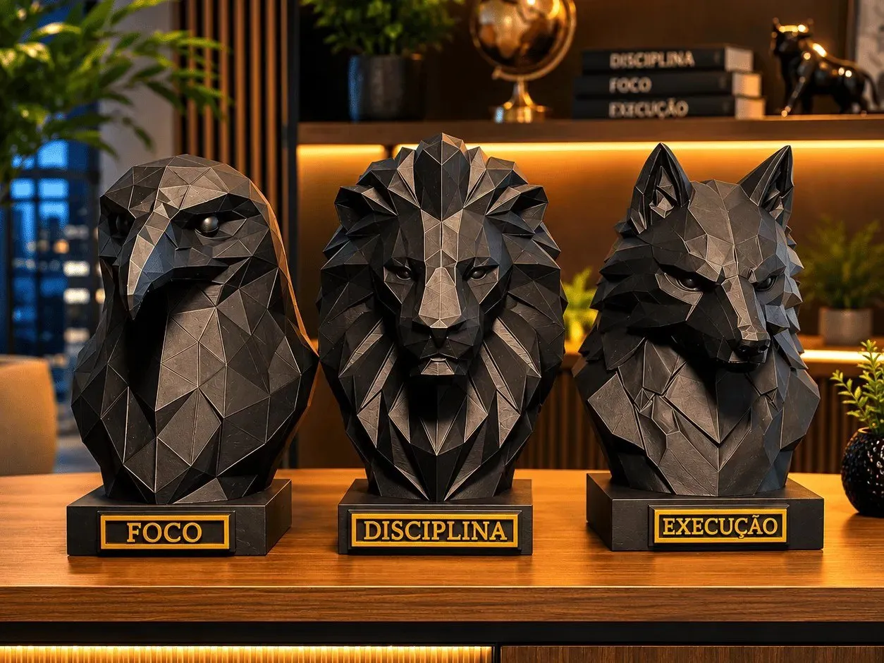 KIT DECORAÇÃO DISCIPLINA FOCO EXECUÇÃO