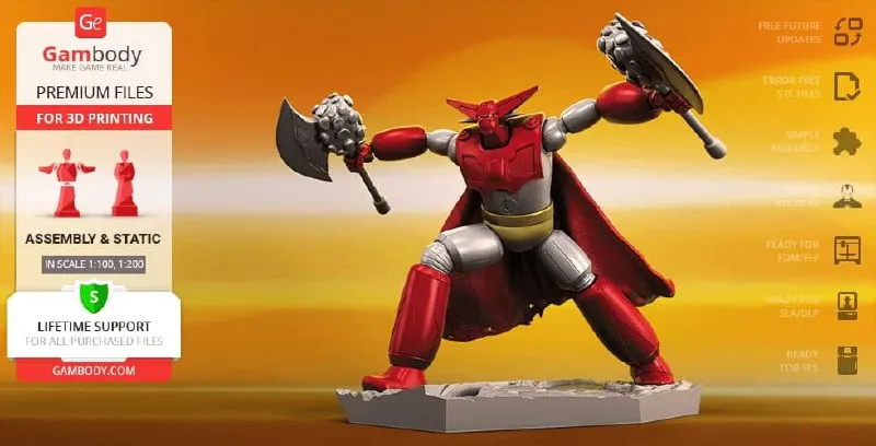 Getter-1 Robo, Super Robot - GamBody