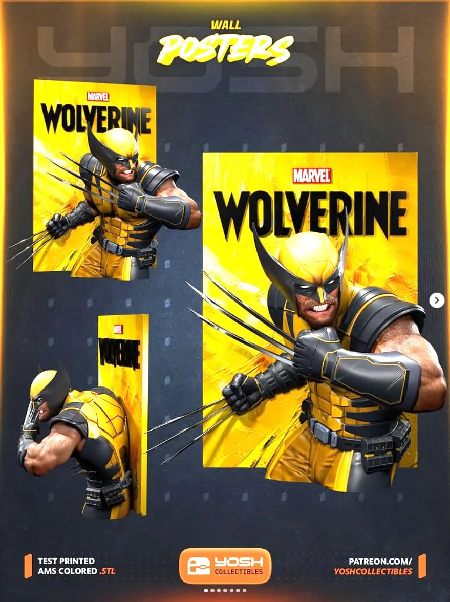 Wolverine PS5 Poster