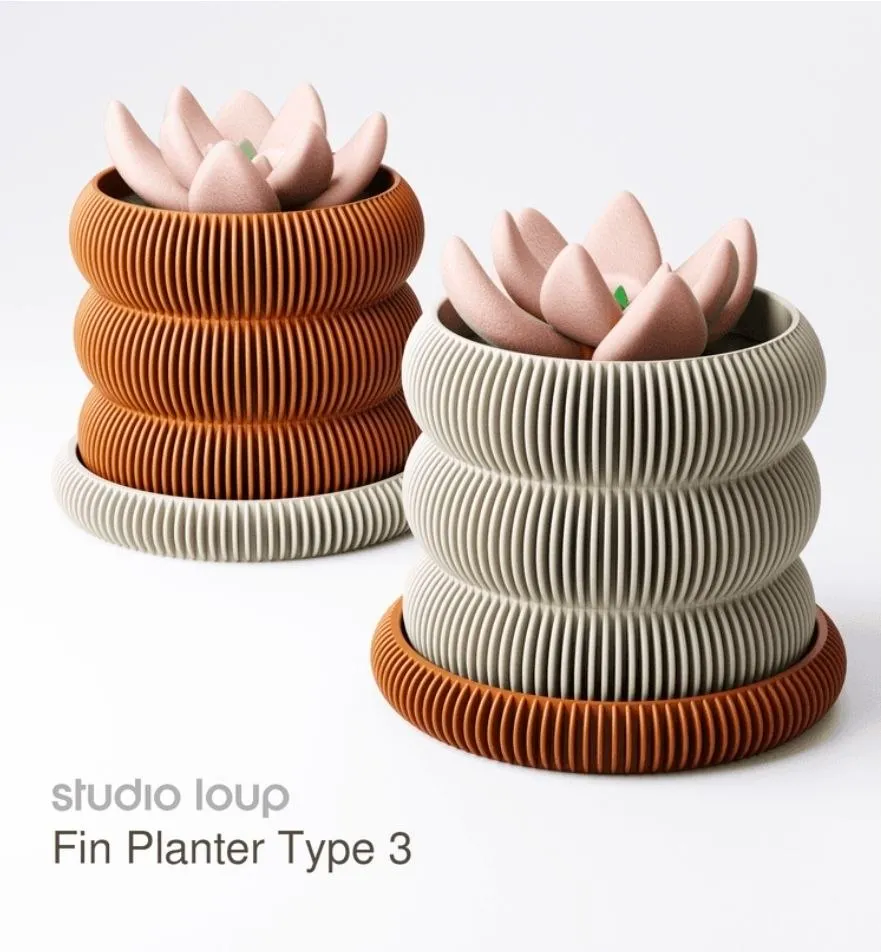 Fin Planter Type 3