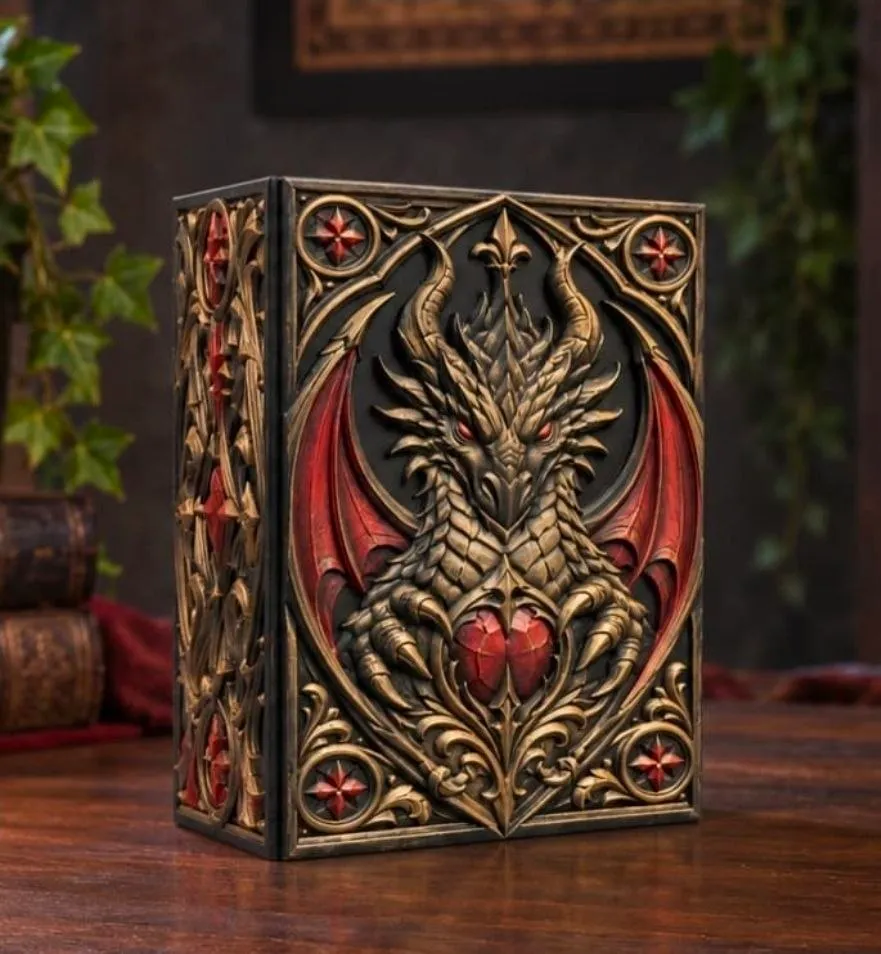 Dragon Relic Slide-Out Storage Box