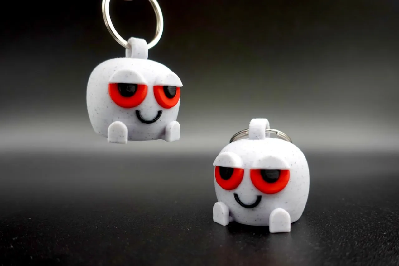 Baby Chill Buddy Keychain (By MysticMesh3D - MM3D)