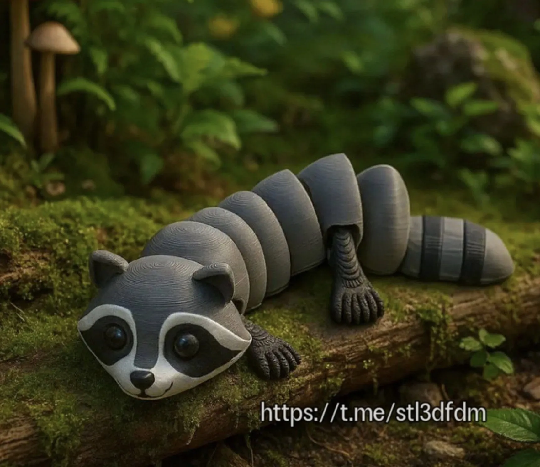 @ Raccoon Articulated Toy