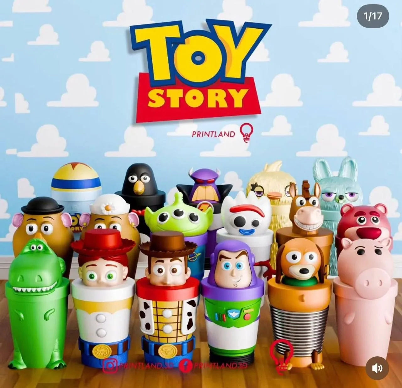 Vasos Toy Story