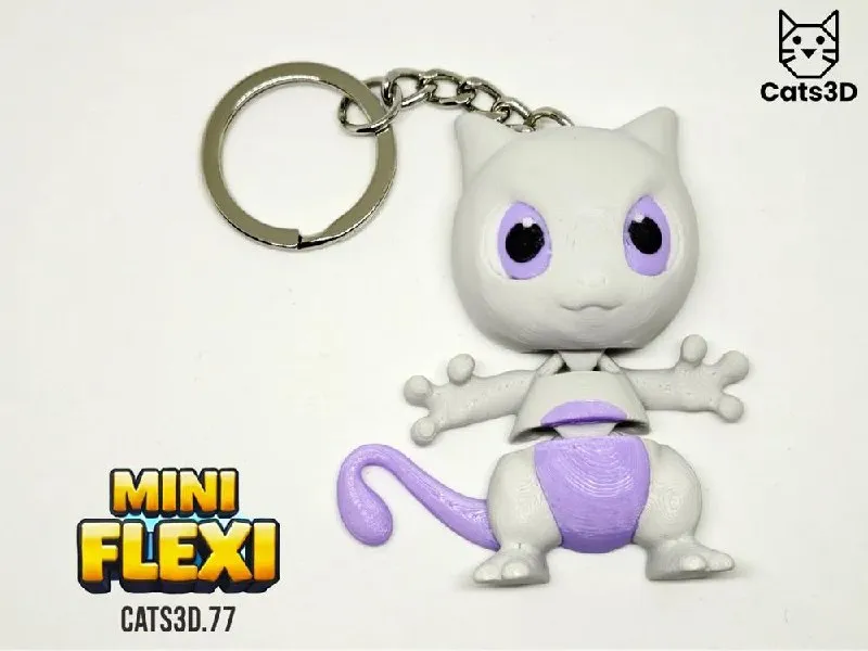 Cats 3D Studio - Mewtwo - MakerWorld