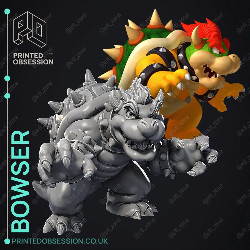 Bowser - Super Mario Bros - Fan Art