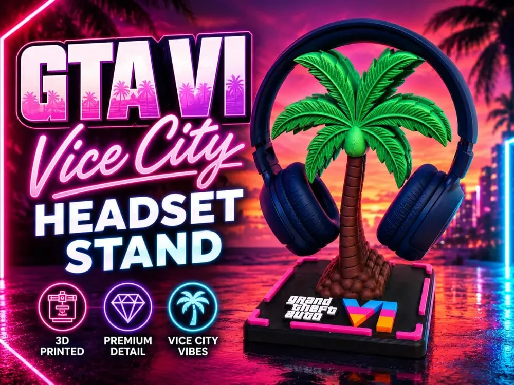 Soporte Para Auriculares De GTA VI Vice City