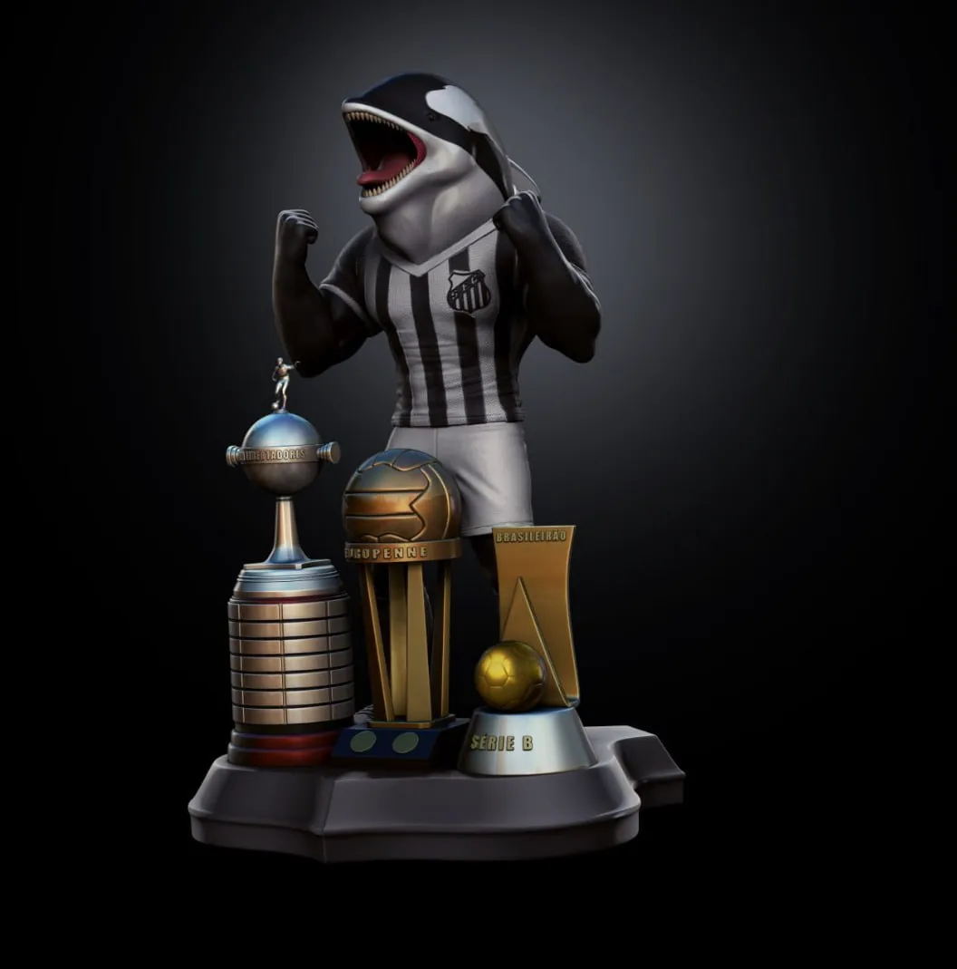 Mascote-Santos-Orca
