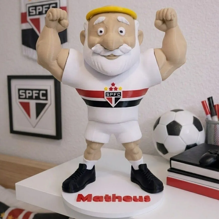 Mascote-Do-Sao-Paulo-Futebol-Clube-Multipartes