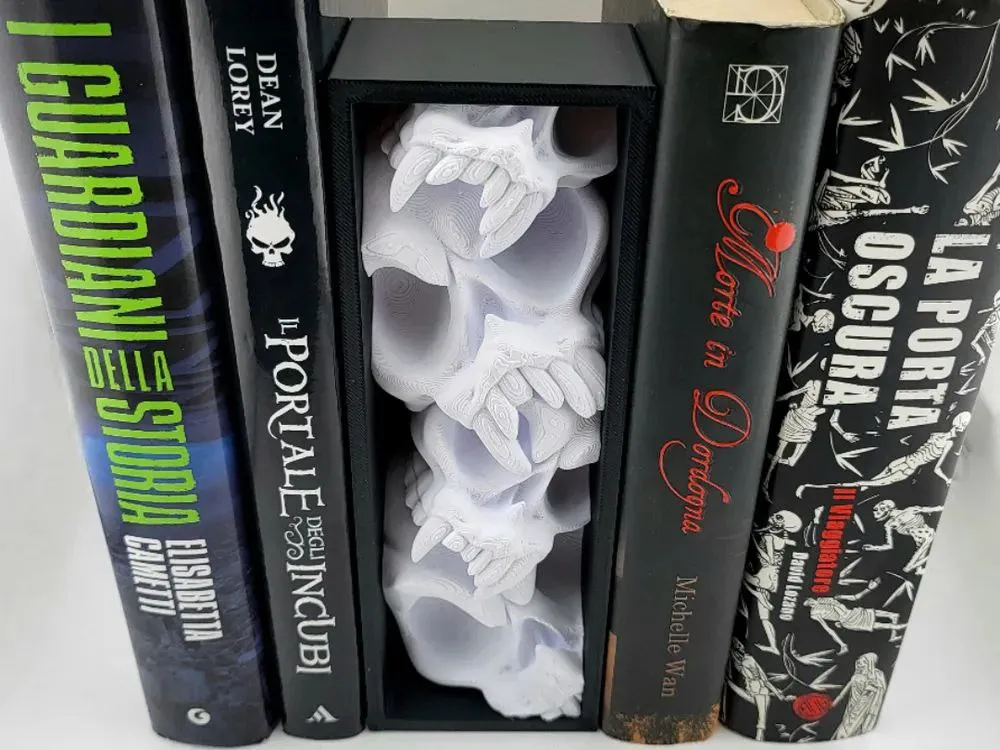 Demon Skull Book Nook