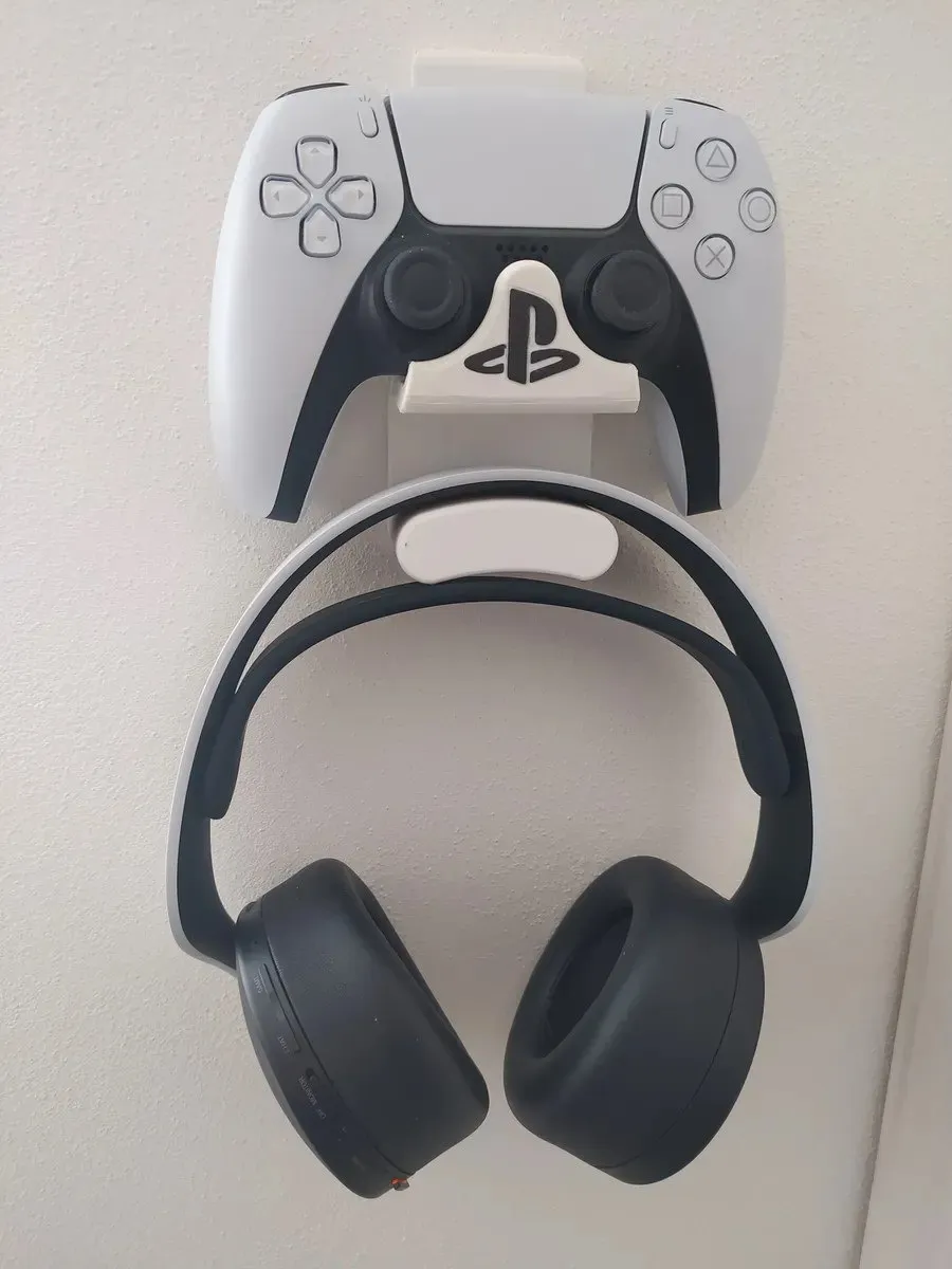 Ps5-Controller-And-Headphones-Holder-Model Files