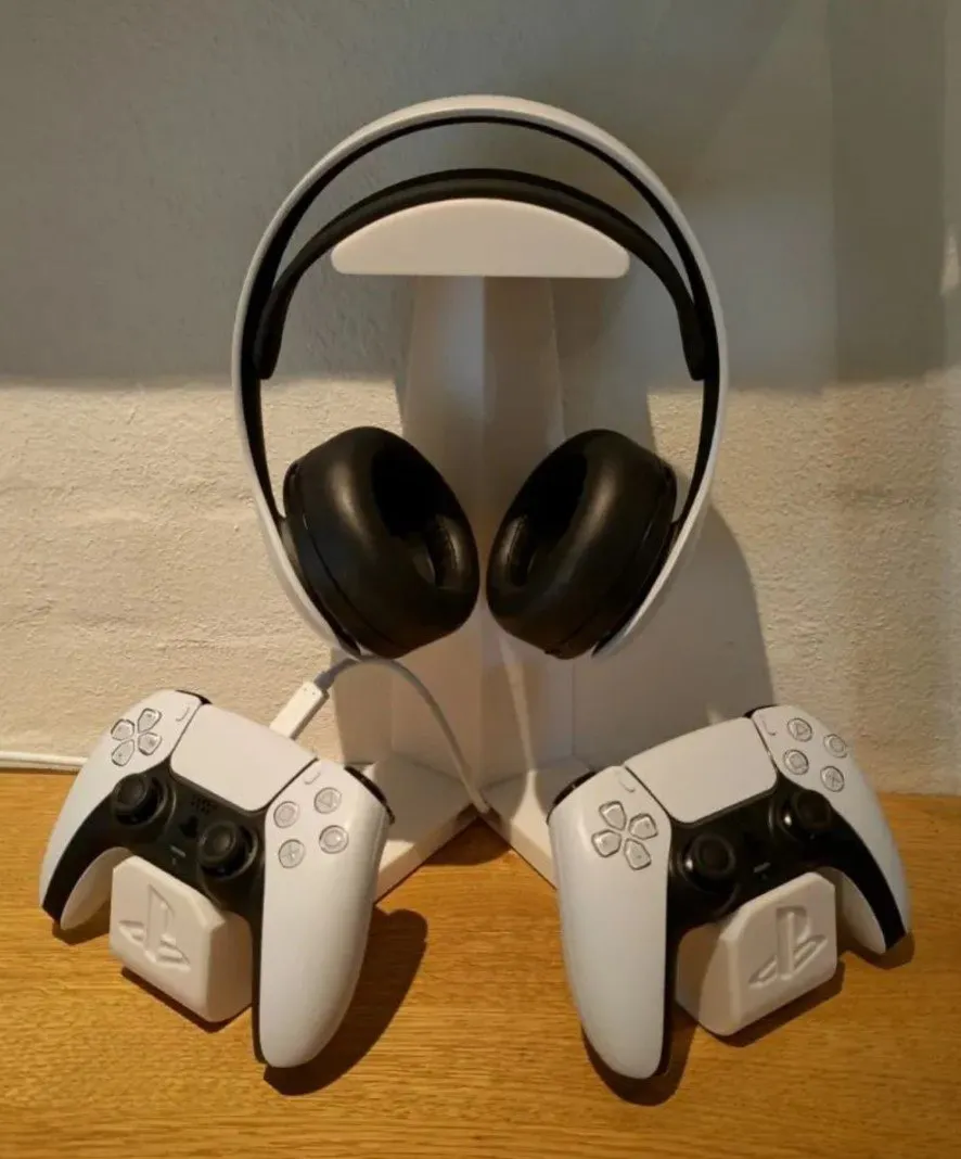 PS5 Dual Controller And Headset Stand