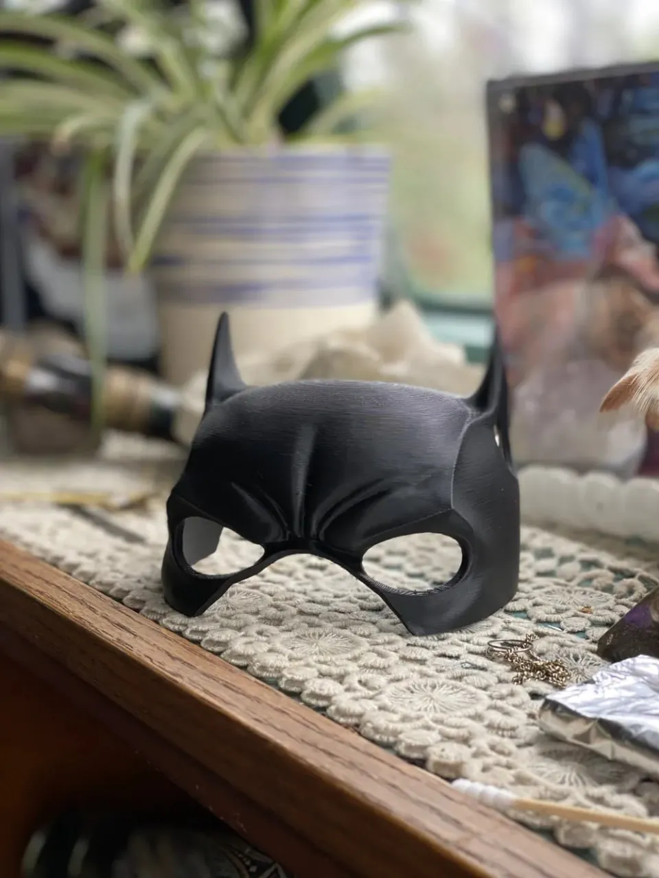 Batman Dog Mask For Short-Nosed Breeds